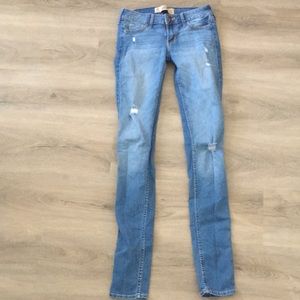 Holister light wash jeans